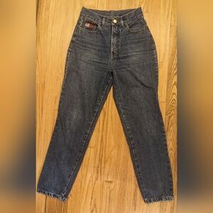 Tommy Hilfiger Vintage 90s High Rise Tapered Mom Jeans sz 2